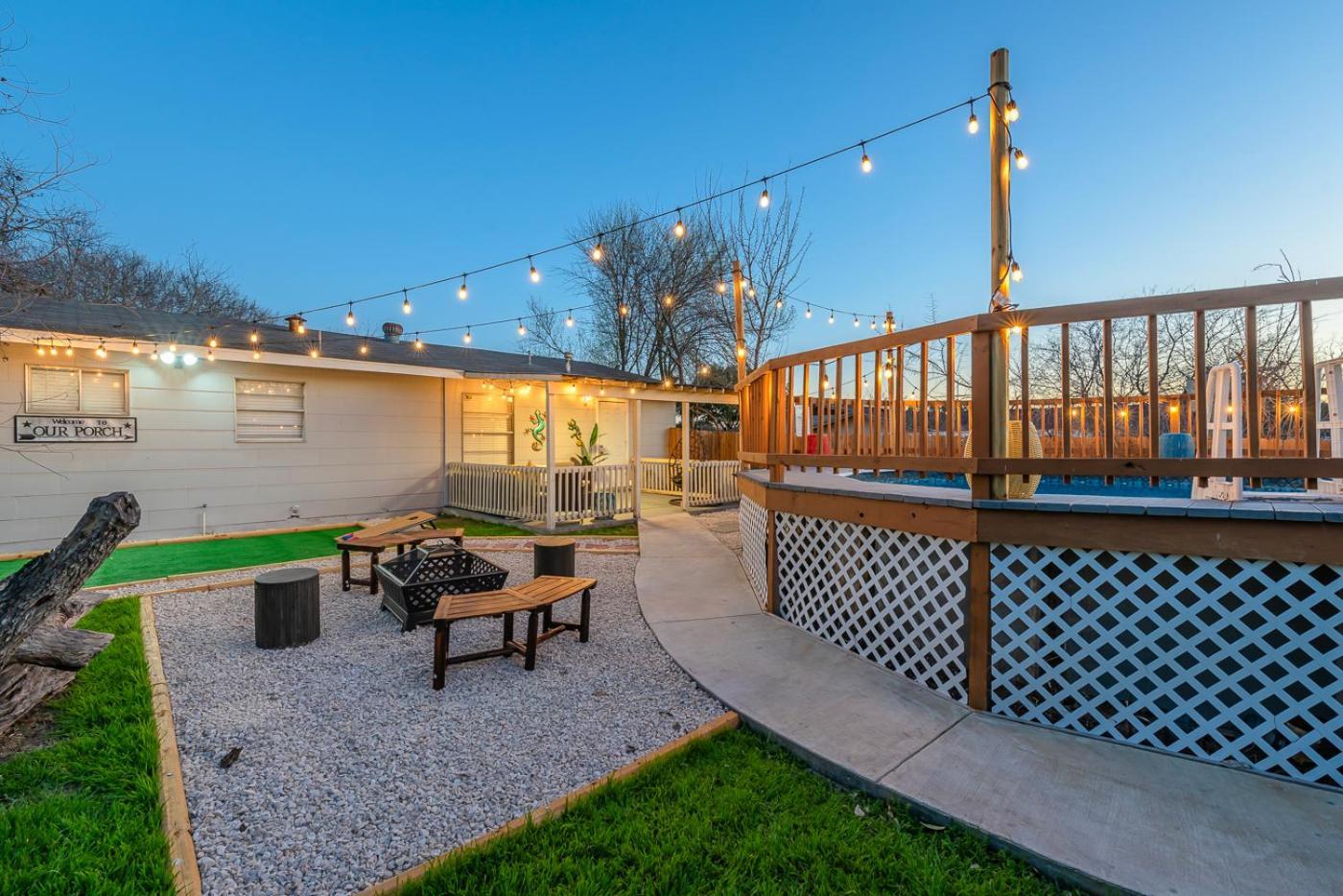 Game Room, Pool & Fire Pit At The Medical Center Σαν Αντόνιο Εξωτερικό φωτογραφία