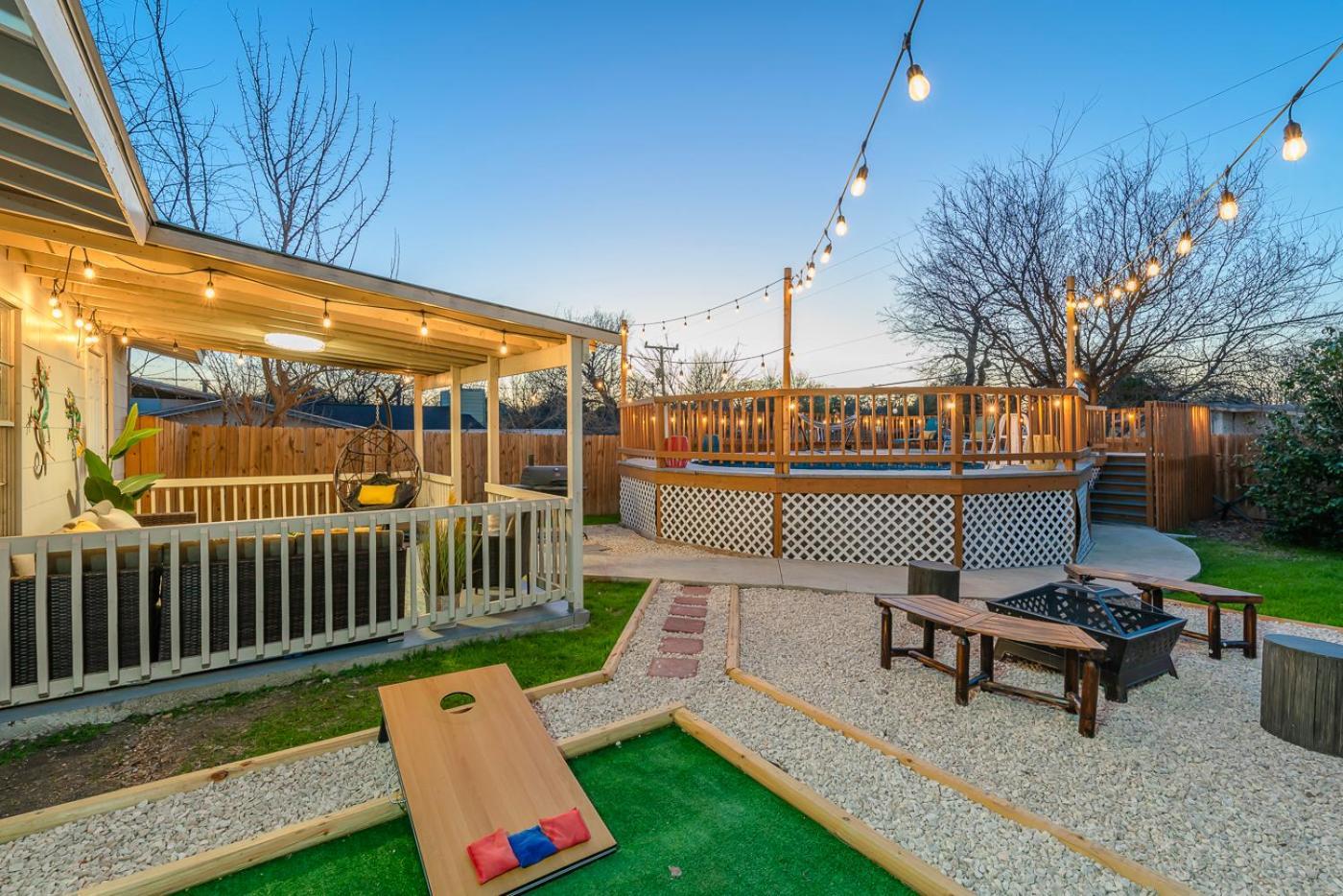 Game Room, Pool & Fire Pit At The Medical Center Σαν Αντόνιο Εξωτερικό φωτογραφία