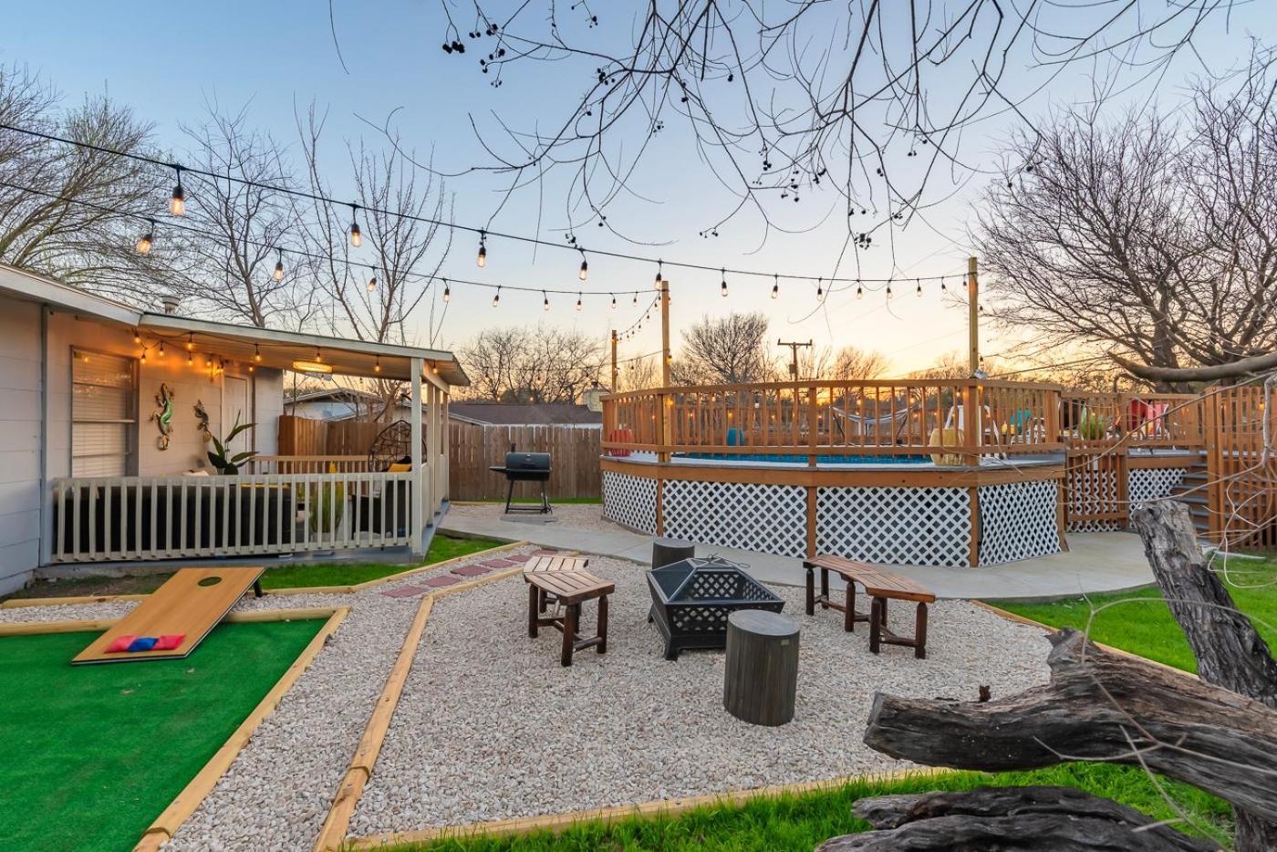 Game Room, Pool & Fire Pit At The Medical Center Σαν Αντόνιο Εξωτερικό φωτογραφία